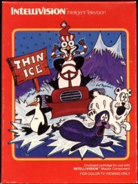 Thin Ice Intellivision  box art
